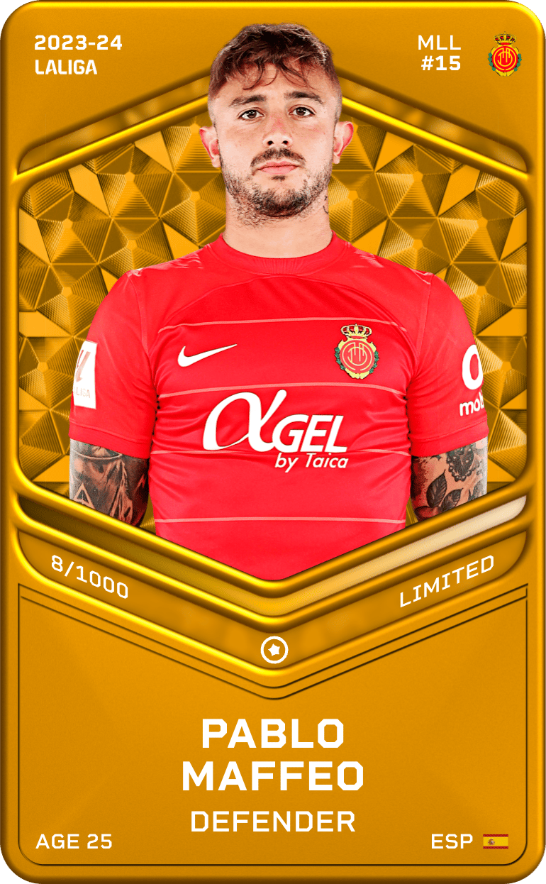 Pablo Maffeo 2023-24 • Limited 8/1000