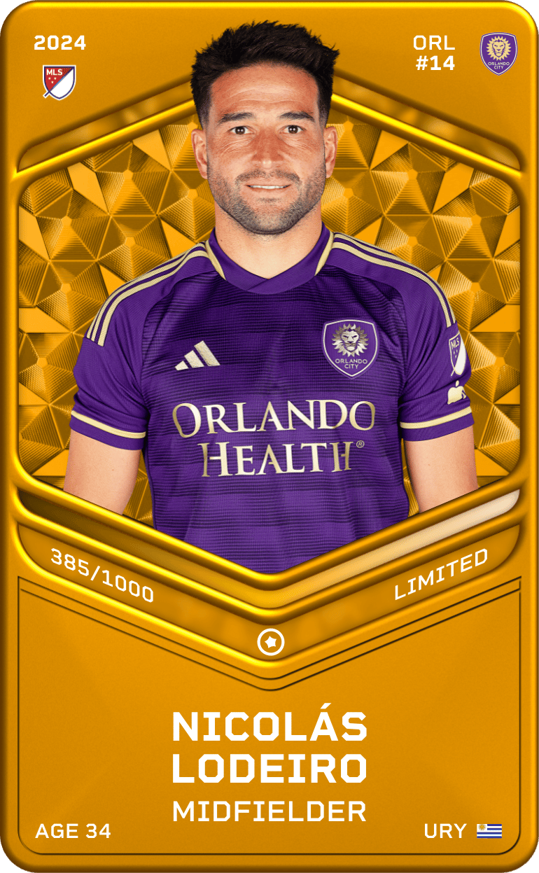 Nicolás Lodeiro 2024-25 • Limited 385/1000