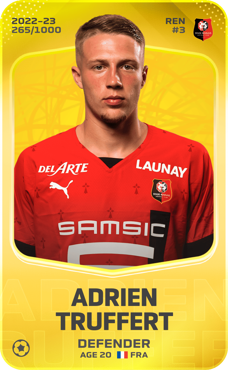 Adrien Truffert 2022-23 • Limited 265/1000