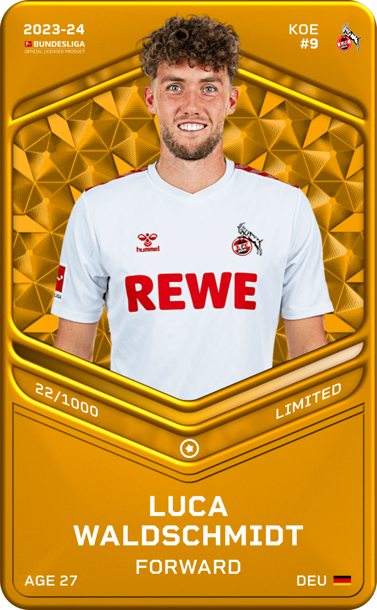Luca Waldschmidt 2023-24 • Limited 22/1000