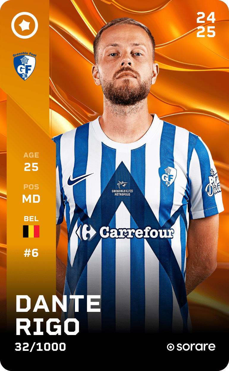 Dante Rigo 2024-25 • Limited 32/1000