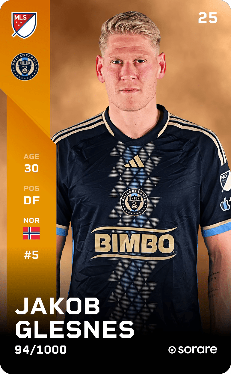 Jakob Glesnes 2025-26 • Limited 94/1000