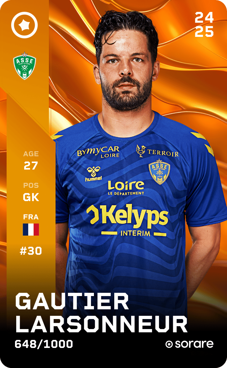 Gautier Larsonneur 2024-25 • Limited 648/1000