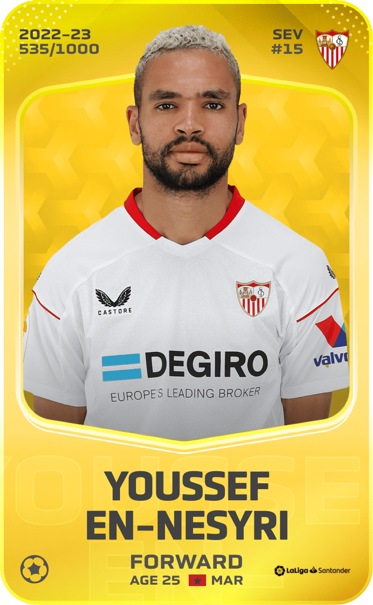 Youssef En-Nesyri 2022-23 • Limited 535/1000