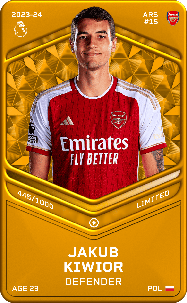 Jakub Kiwior 2023-24 • Limited 445/1000