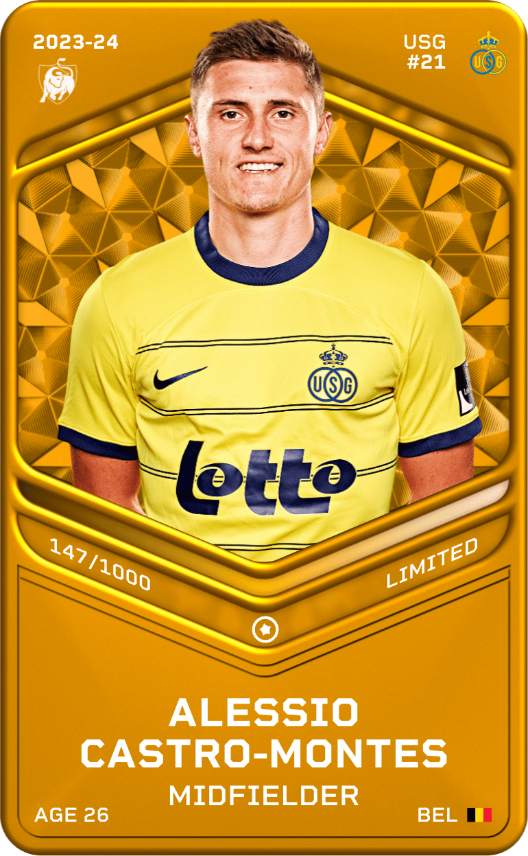 Alessio Castro-Montes 2023-24 • Limited 147/1000
