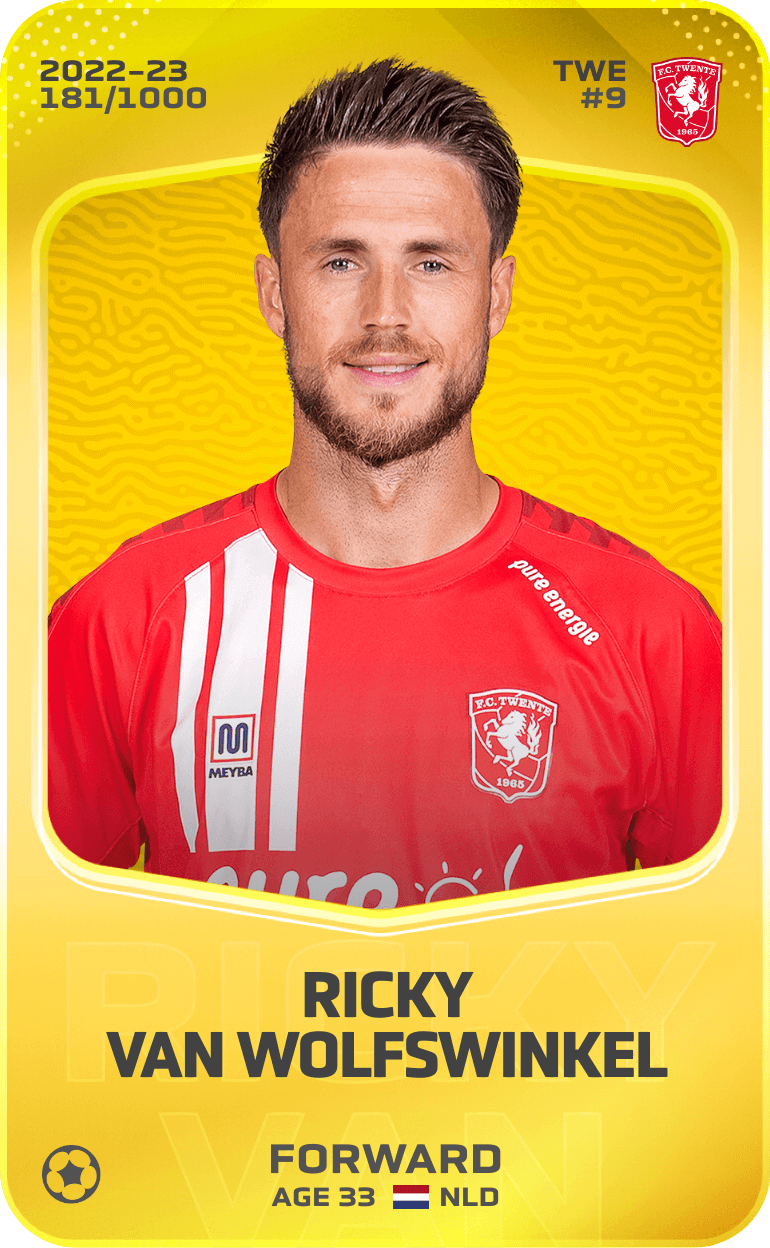 Ricky van Wolfswinkel 2022-23 • Limited 181/1000