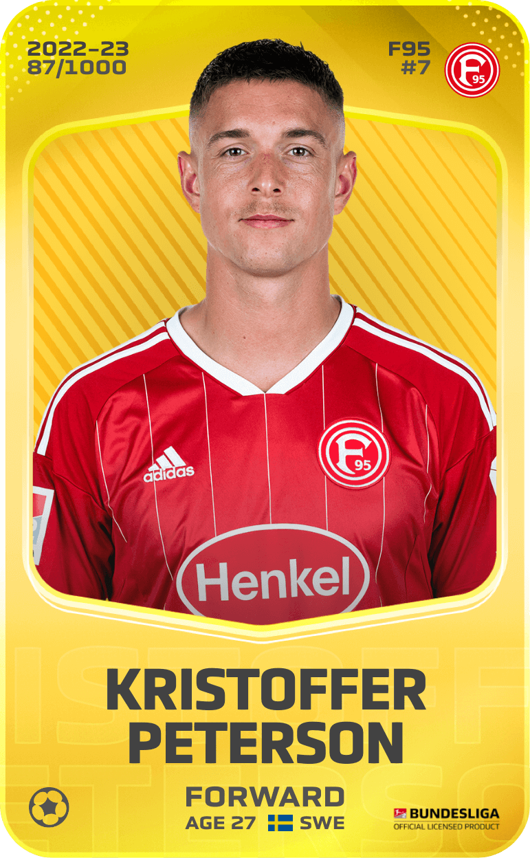 Kristoffer Peterson 2022-23 • Limited 87/1000