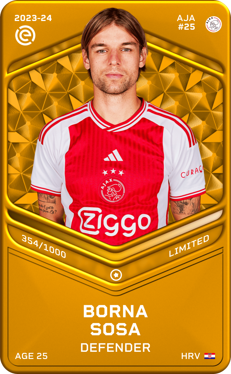 Borna Sosa 2023-24 • Limited 354/1000