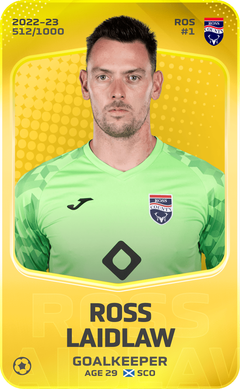 Ross Laidlaw 2022-23 • Limited 512/1000