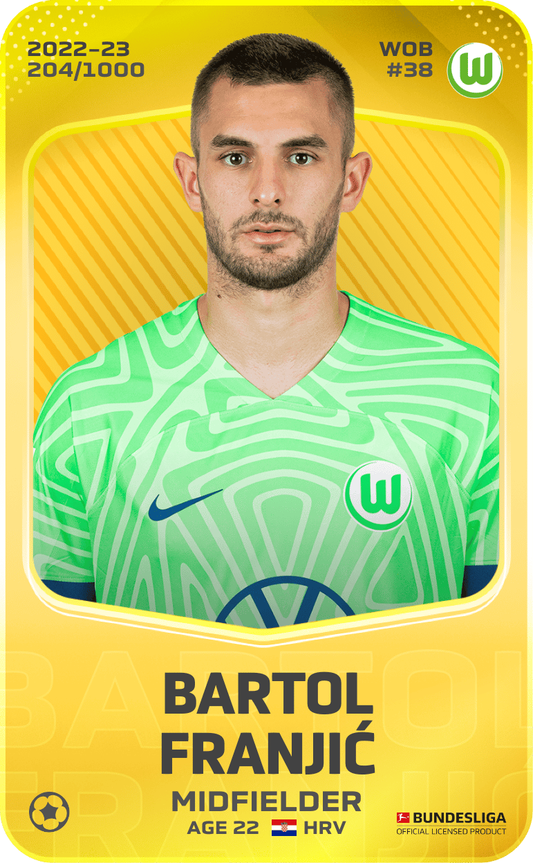Bartol Franjić 2022-23 • Limited 204/1000