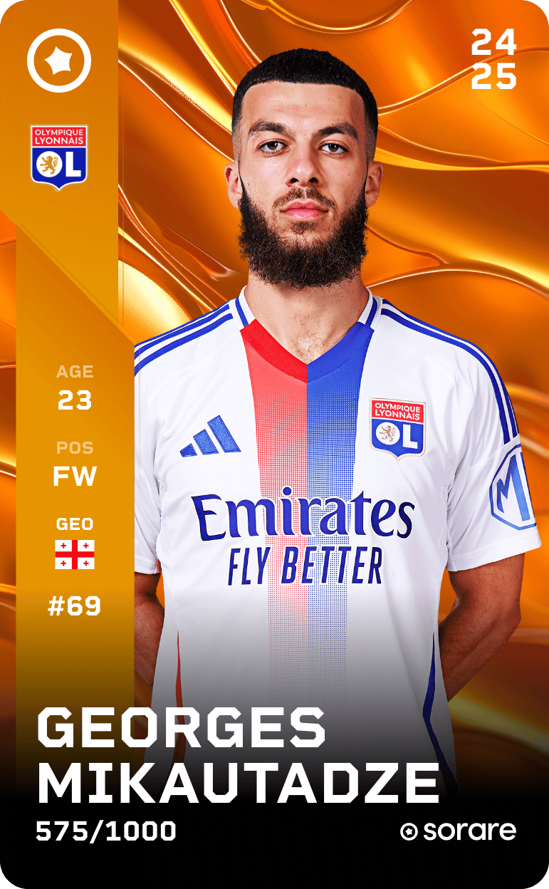 Georges Mikautadze 2024-25 • Limited 575/1000
