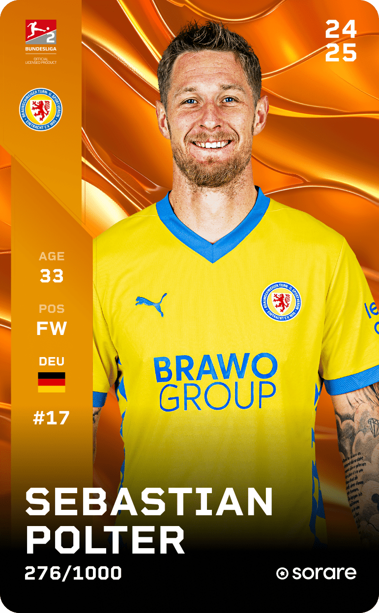 Sebastian Polter 2024-25 • Limited 276/1000