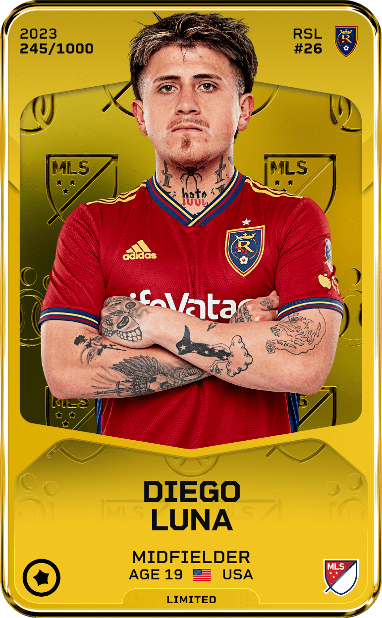 Diego Luna 2023-24 • Limited 245/1000