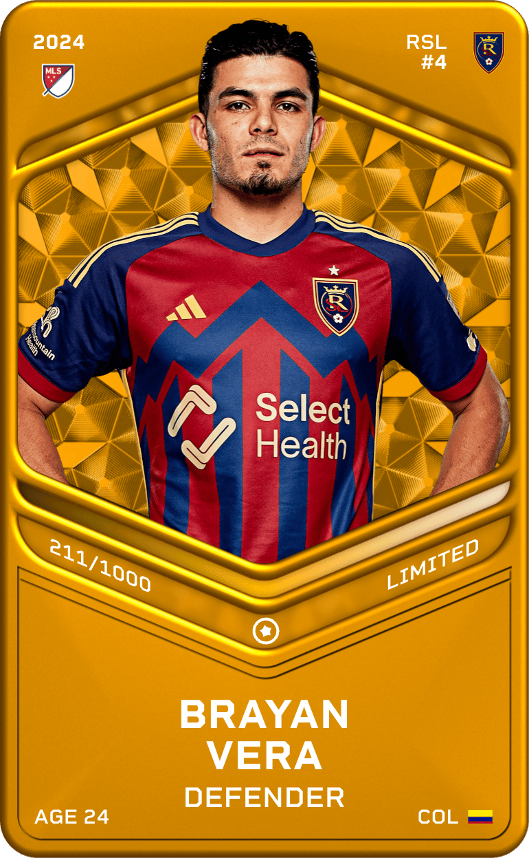 Brayan Vera 2024-25 • Limited 211/1000