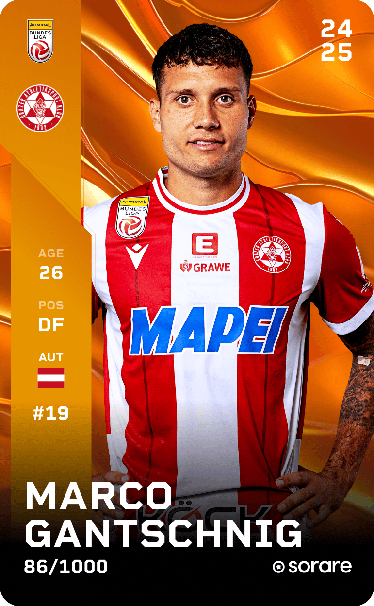 Marco Gantschnig 2024-25 • Limited 86/1000