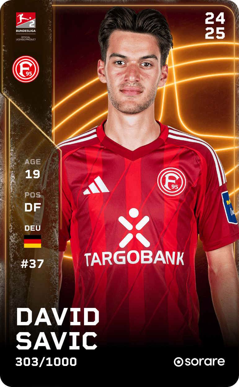 David Savic 2024-25 • Limited 303/1000