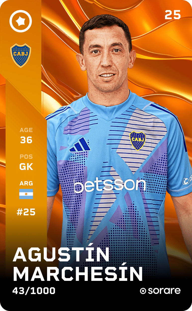 Agustín Marchesín 2025-26 • Limited 43/1000
