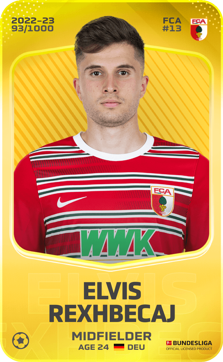 Elvis Rexhbecaj  2022-23 • Limited 93/1000