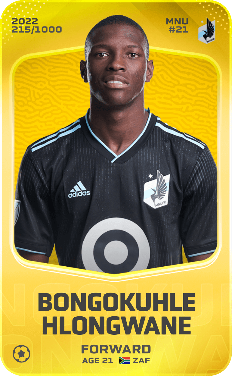 Bongokuhle Hlongwane 2022-23 • Limited 215/1000