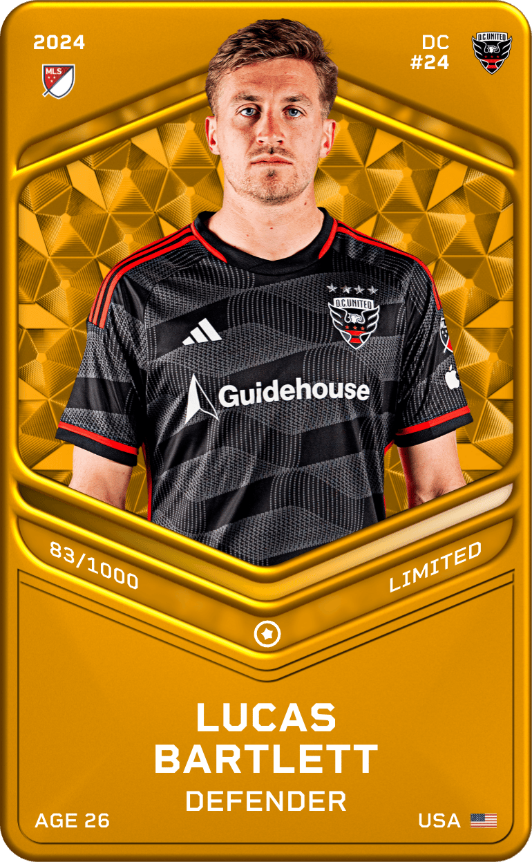 Lucas Bartlett 2024-25 • Limited 83/1000