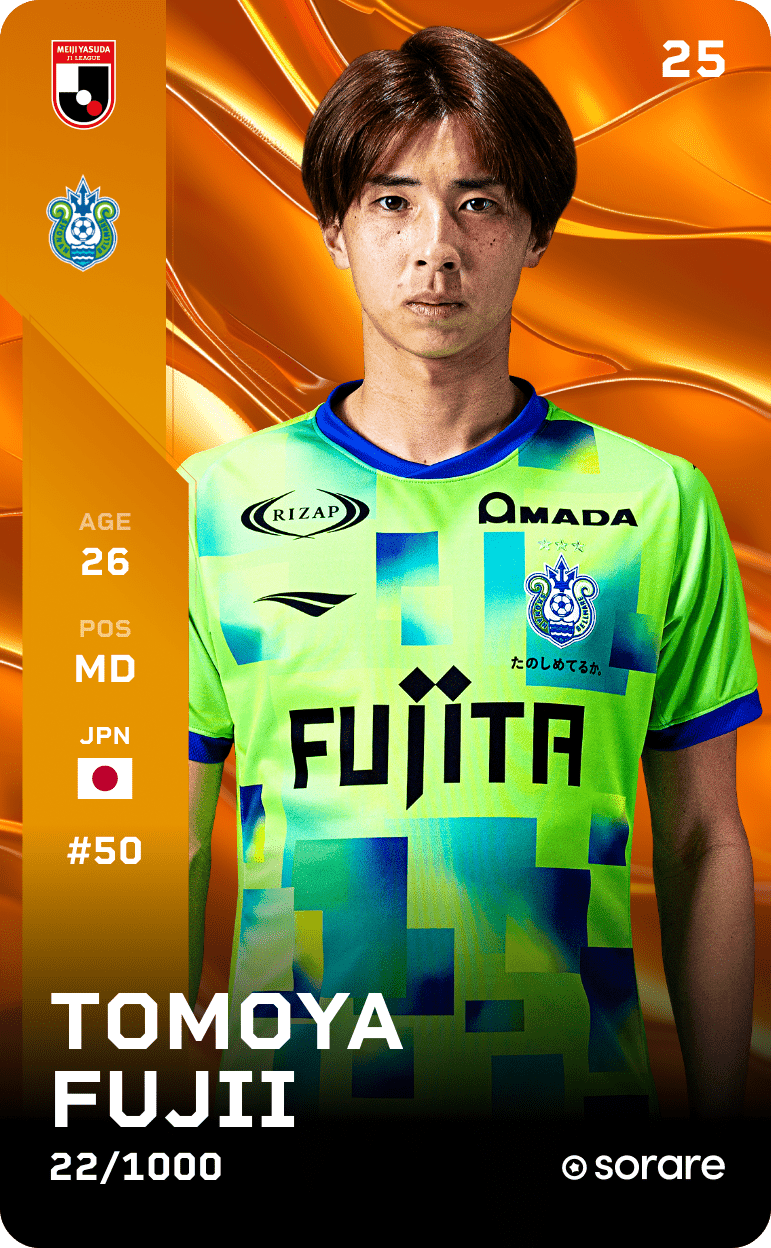 Tomoya Fujii 2025-26 • Limited 22/1000
