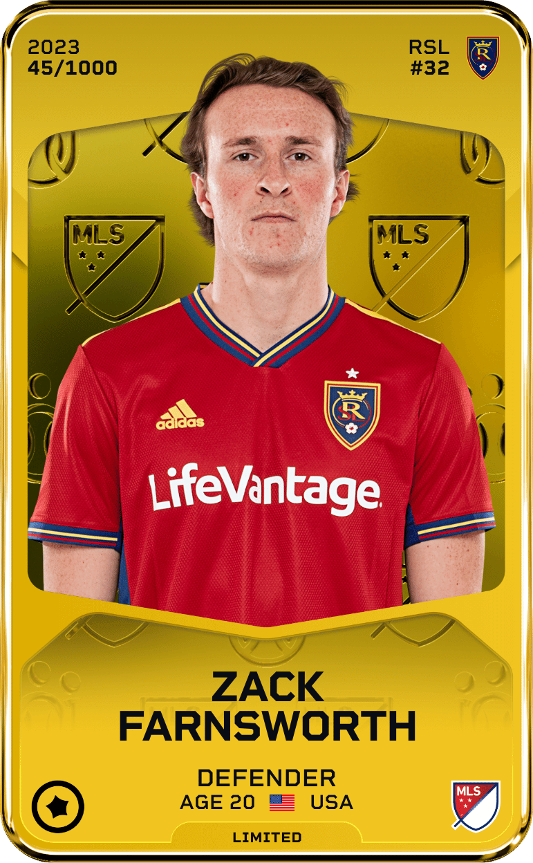 Zack Farnsworth 2023-24 • Limited 45/1000