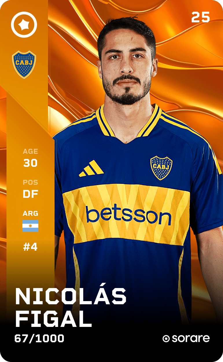 Nicolás Figal 2025-26 • Limited 67/1000
