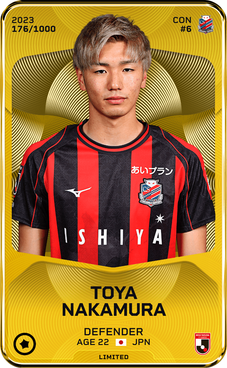 Toya Nakamura 2023-24 • Limited 176/1000