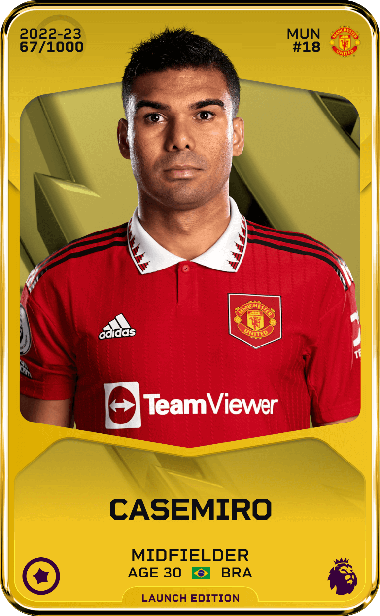 Casemiro 2022-23 • Limited 67/1000