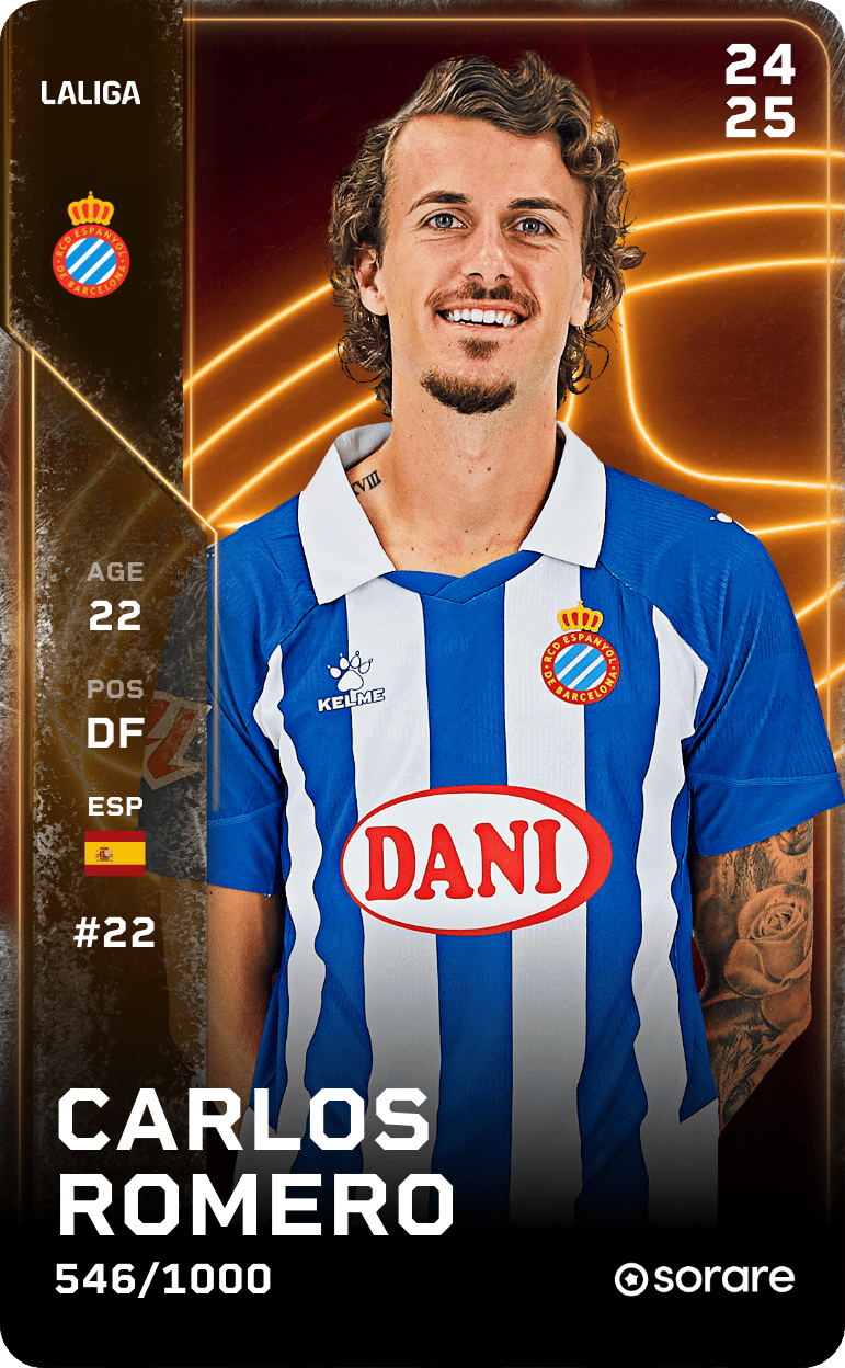 Carlos Romero 2024-25 • Limited 546/1000