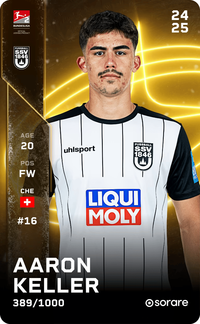 Aaron Keller 2024-25 • Limited 389/1000