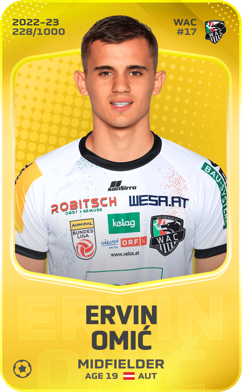 Ervin Omić 2022-23 • Limited 228/1000