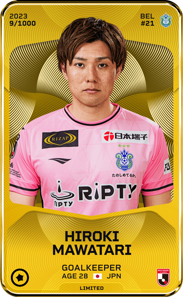 Hiroki Mawatari 2023-24 • Limited 9/1000