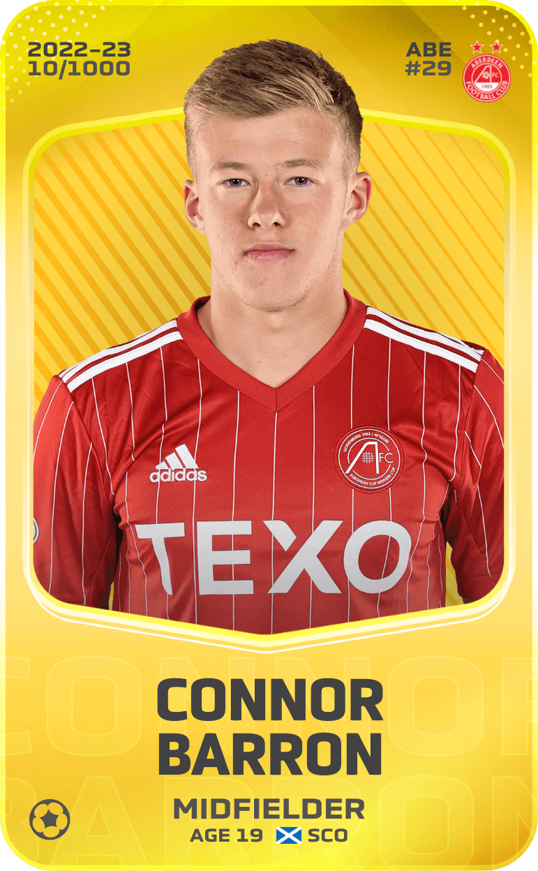 Connor Barron 2022-23 • Limited 10/1000