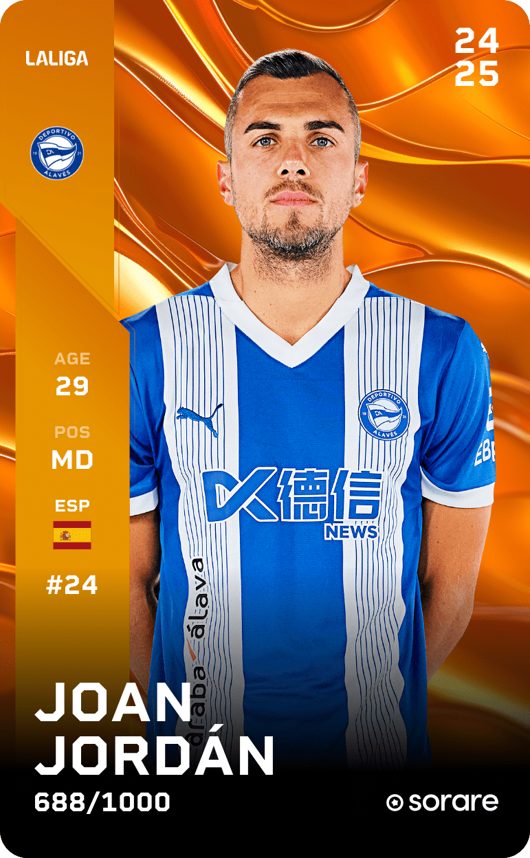 Joan Jordán 2024-25 • Limited 688/1000