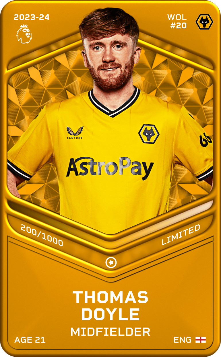 Thomas Doyle 2023-24 • Limited 200/1000