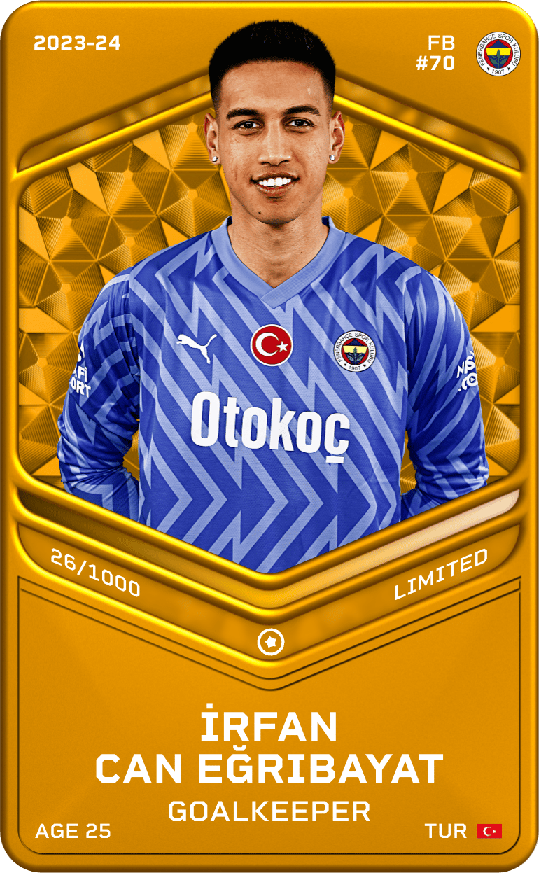 İrfan Can Eğribayat 2023-24 • Limited 26/1000