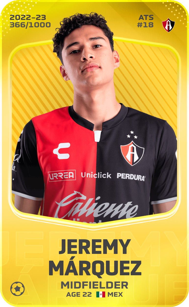 Jeremy Márquez 2022-23 • Limited 366/1000