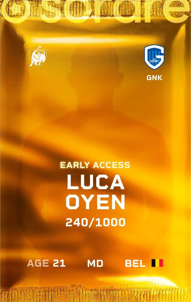 Luca Oyen 2024-25 • Limited 240/1000