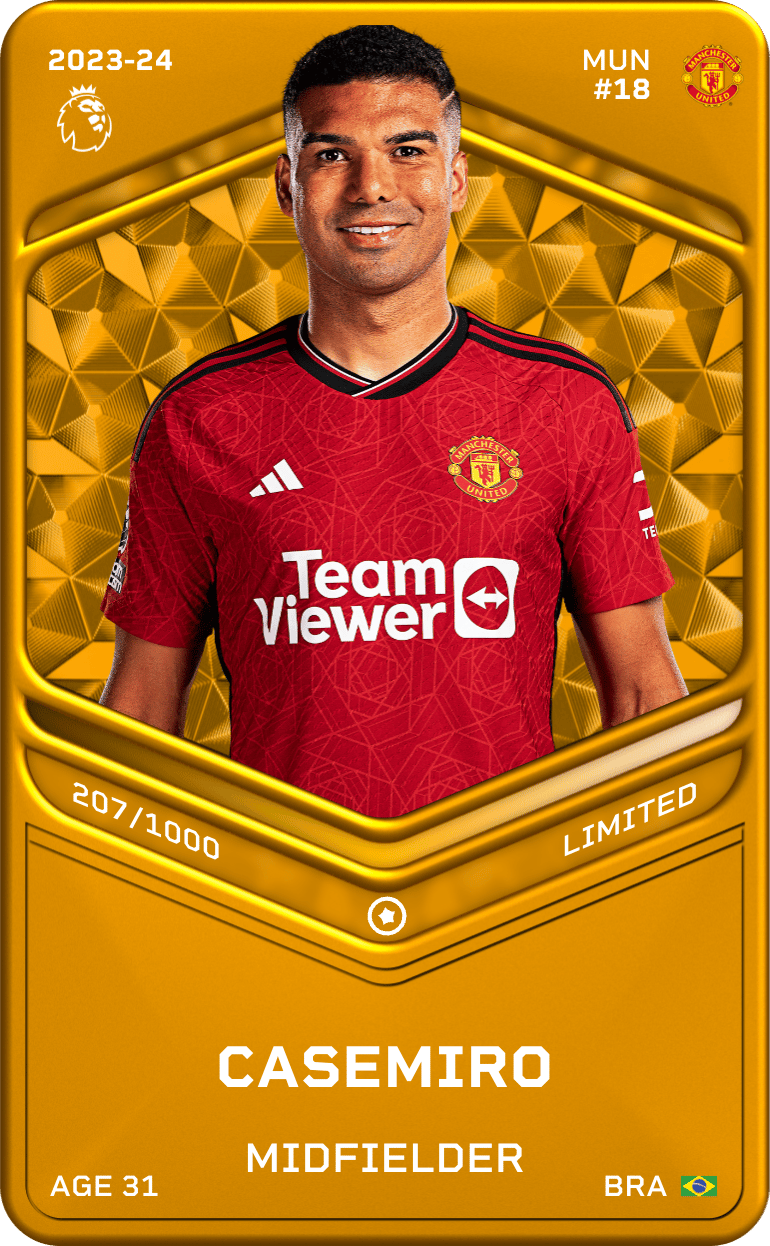 Casemiro 2023-24 • Limited 207/1000