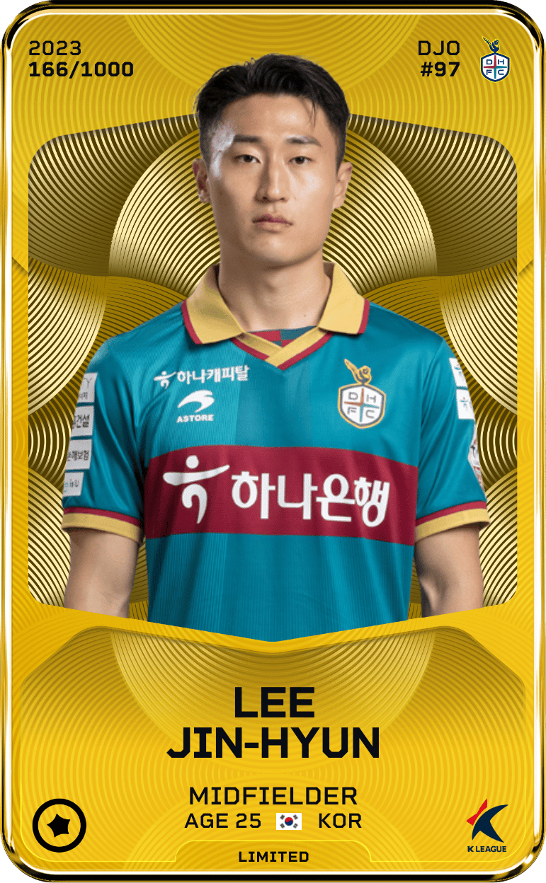 Lee Jin-Hyun 2023-24 • Limited 166/1000