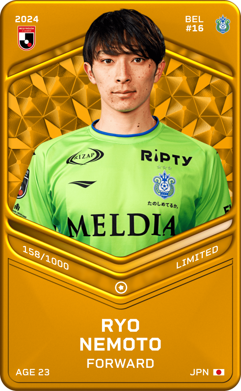 Ryo Nemoto 2024-25 • Limited 158/1000