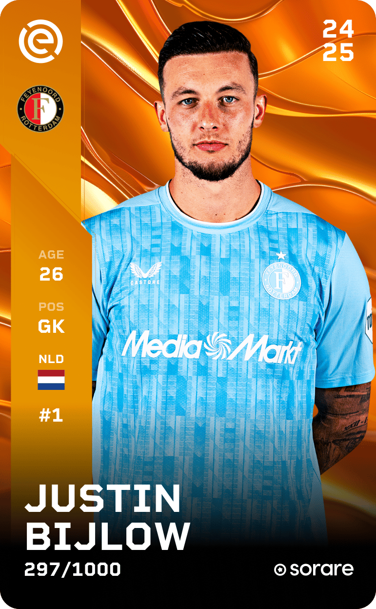 Justin Bijlow 2024-25 • Limited 297/1000