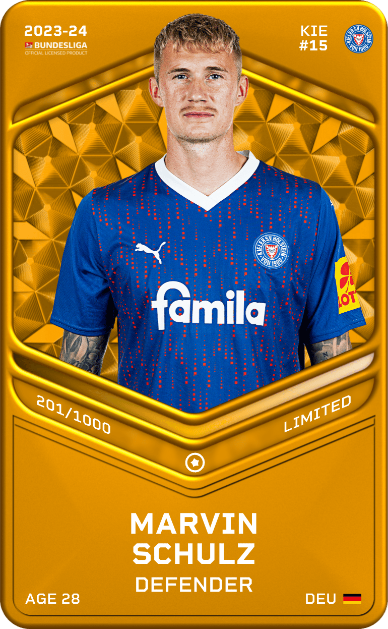 Marvin Schulz 2023-24 • Limited 201/1000