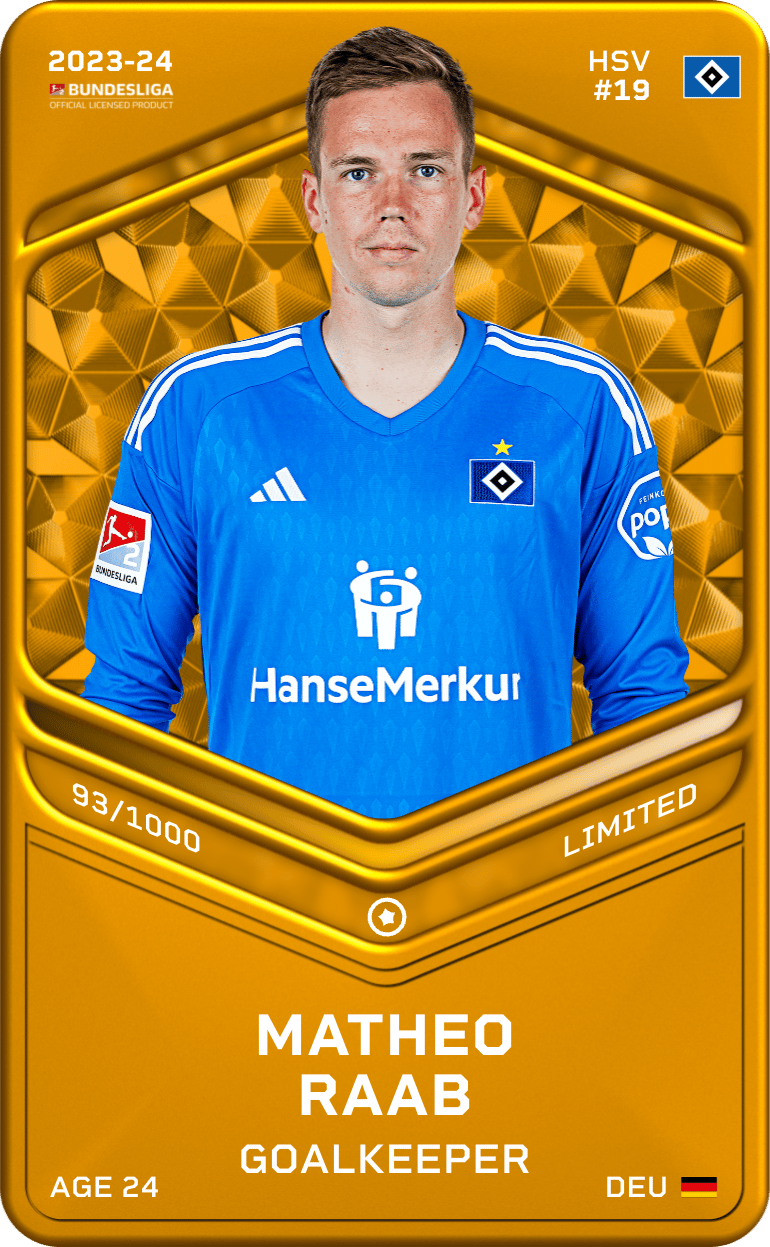 Matheo Raab 2023-24 • Limited 93/1000