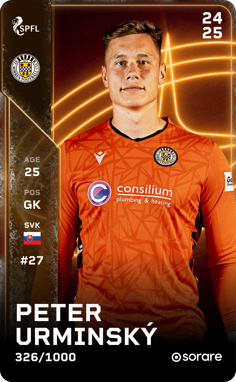 Peter Urminský 2024-25 • Limited 326/1000