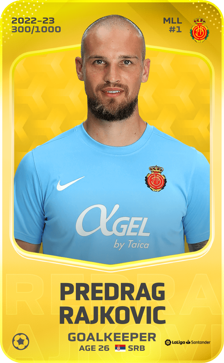 Predrag Rajkovic 2022-23 • Limited 300/1000