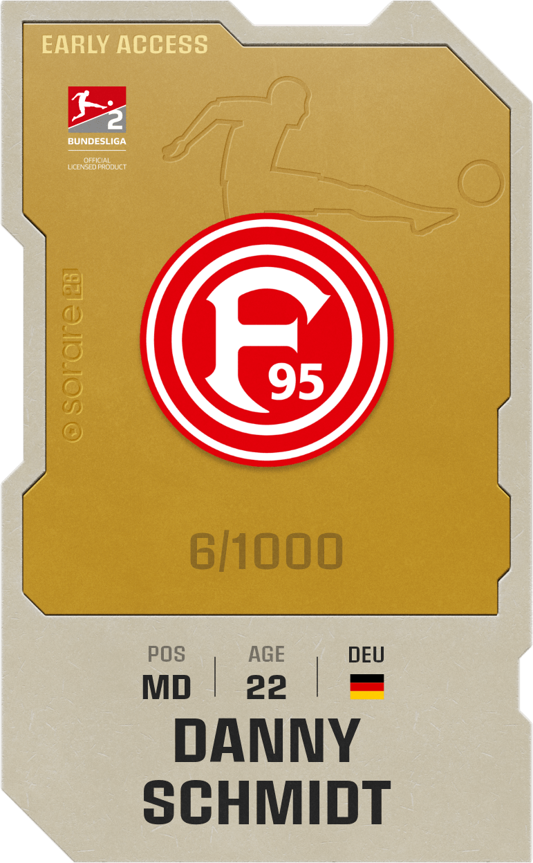 Danny Schmidt 2025-26 • Limited 6/1000