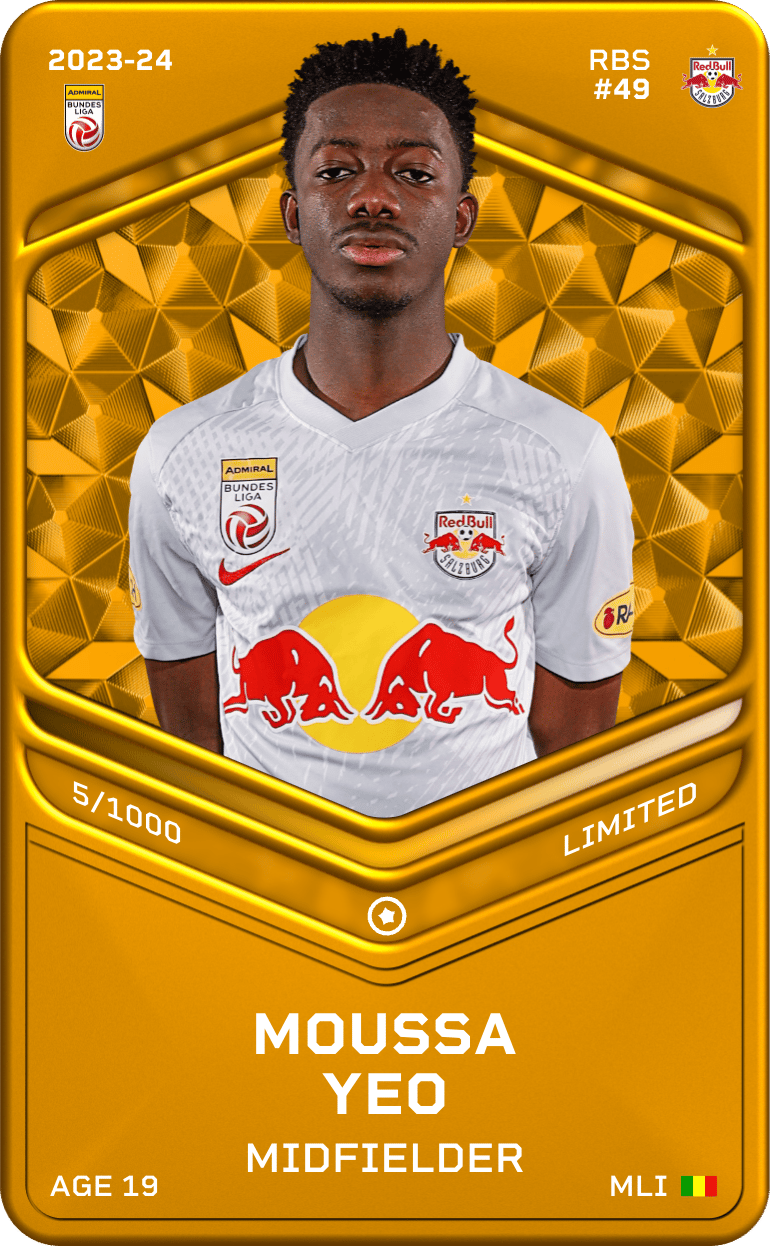 Moussa Yeo 2023-24 • Limited 5/1000